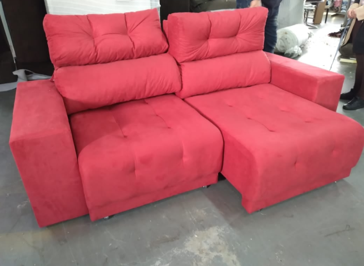 Retrátil Reclinável New York Mini. Nas Medidas de 1,50 / 1,60 / 1,70 e 1,80 Largura 